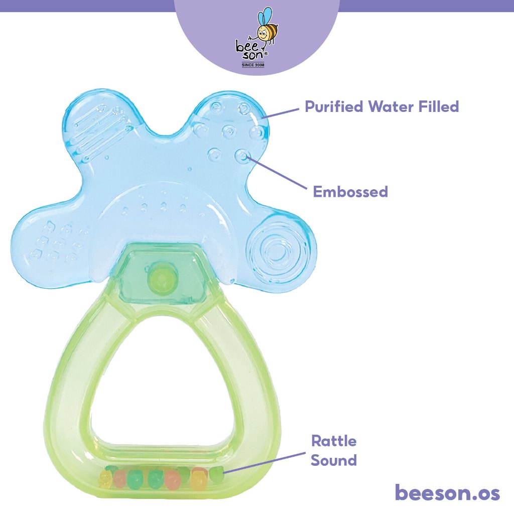 Beeson Soft Water Filled Baby Teether With Handle 80808