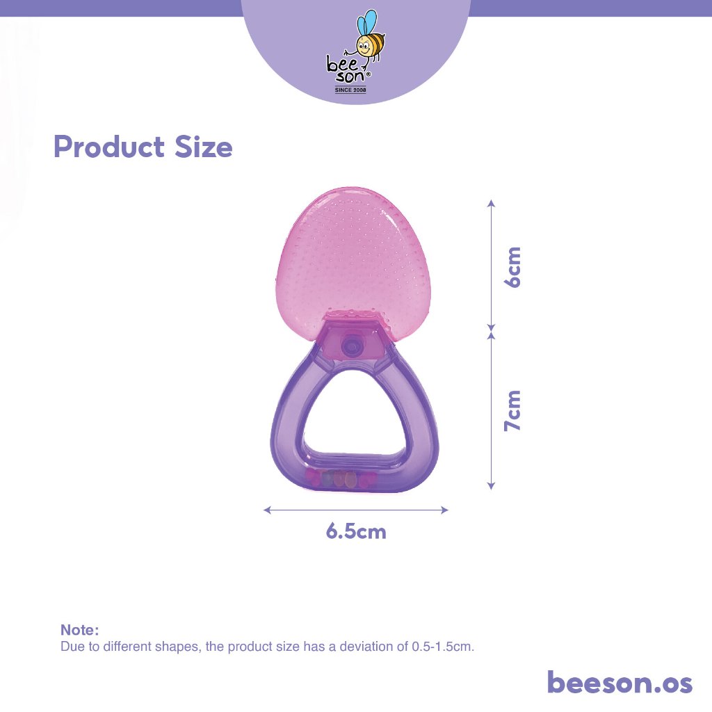 Beeson Soft Water Filled Baby Teether With Handle 80808