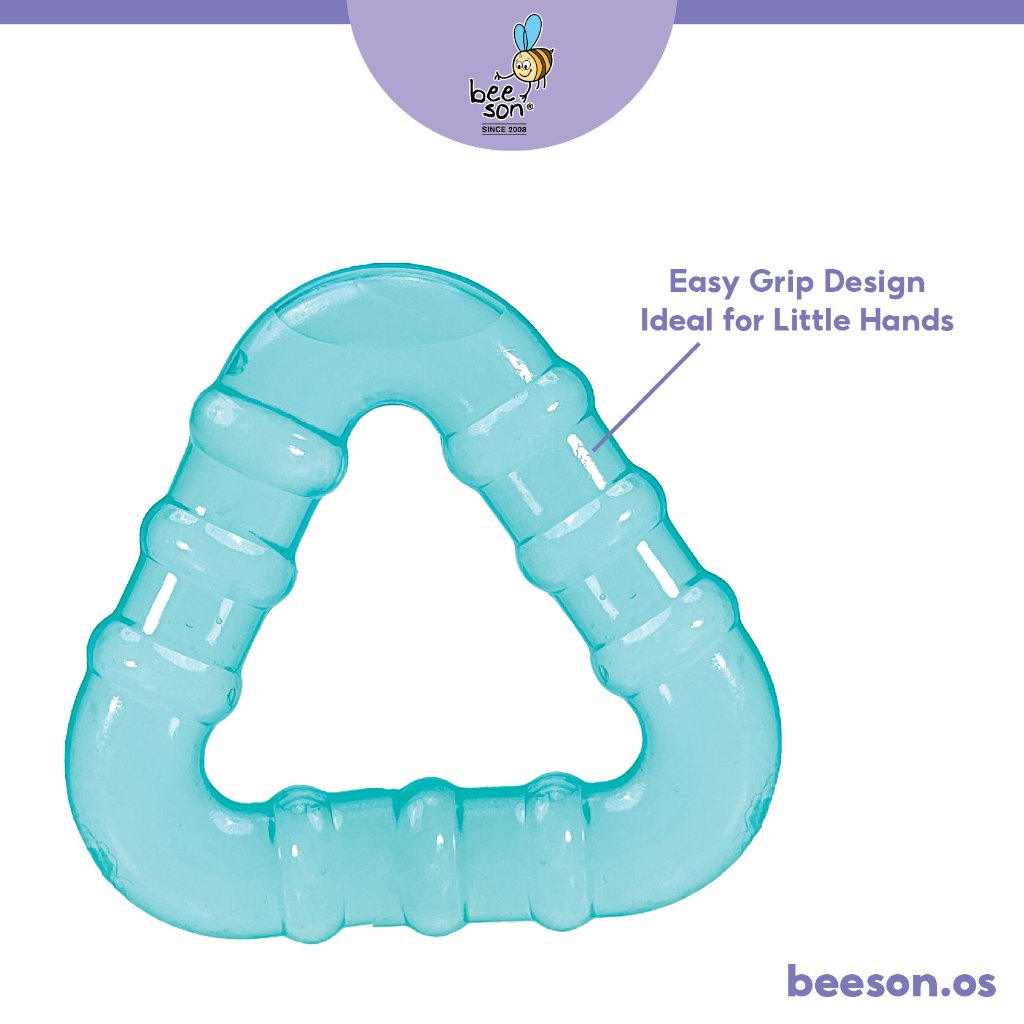 Beeson 3in1 Soft Water Filled Silicone Baby Teether 80810