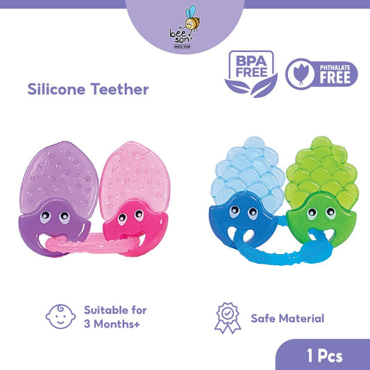 Beeson 2in1 Soft Water Filled Silicone Baby Teether 80809