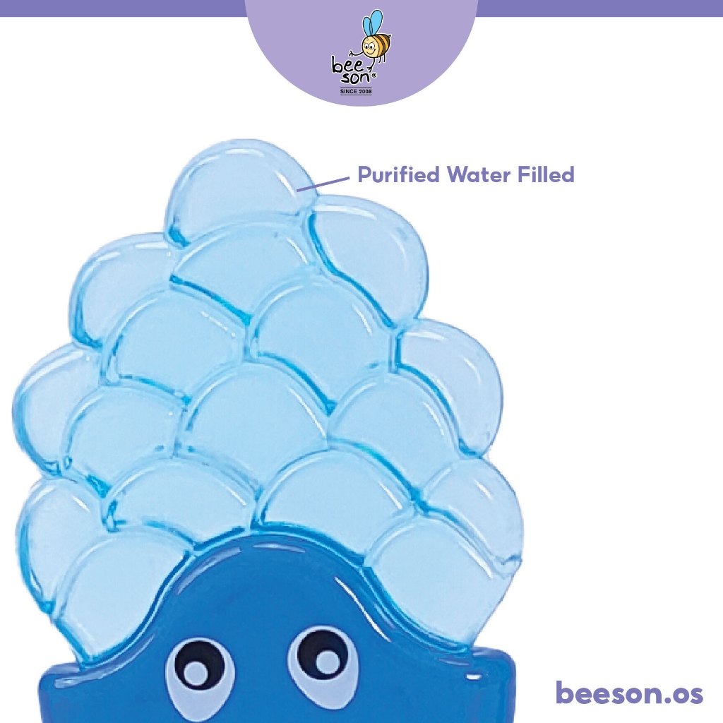 Beeson 2in1 Soft Water Filled Silicone Baby Teether 80809