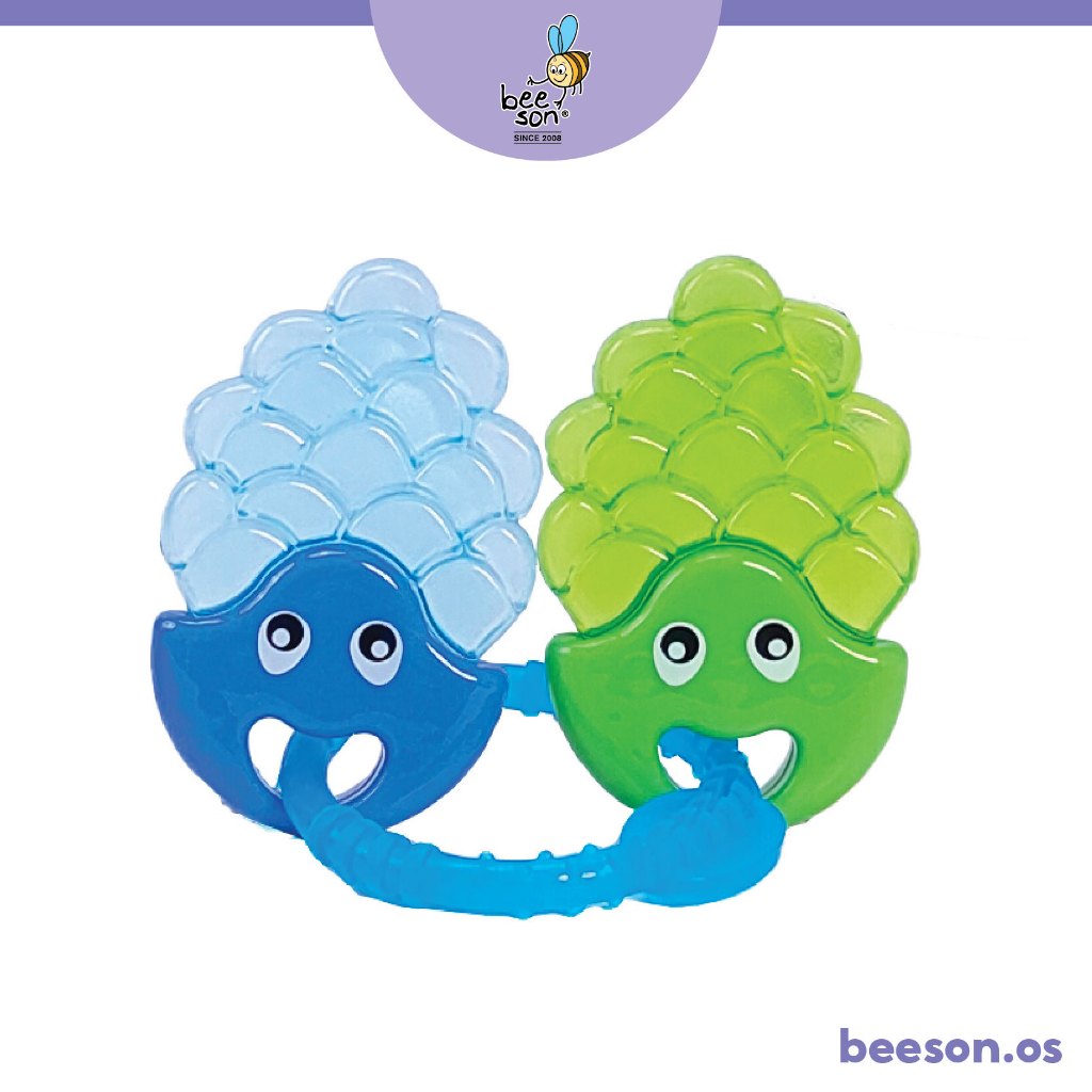 Beeson 2in1 Soft Water Filled Silicone Baby Teether 80809