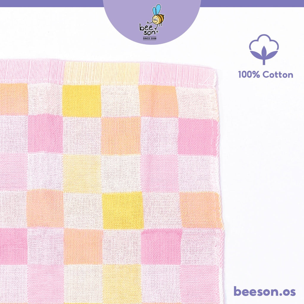 Beeson 2in1 Baby Handkerchief Face Towel (25*25cm) 10603