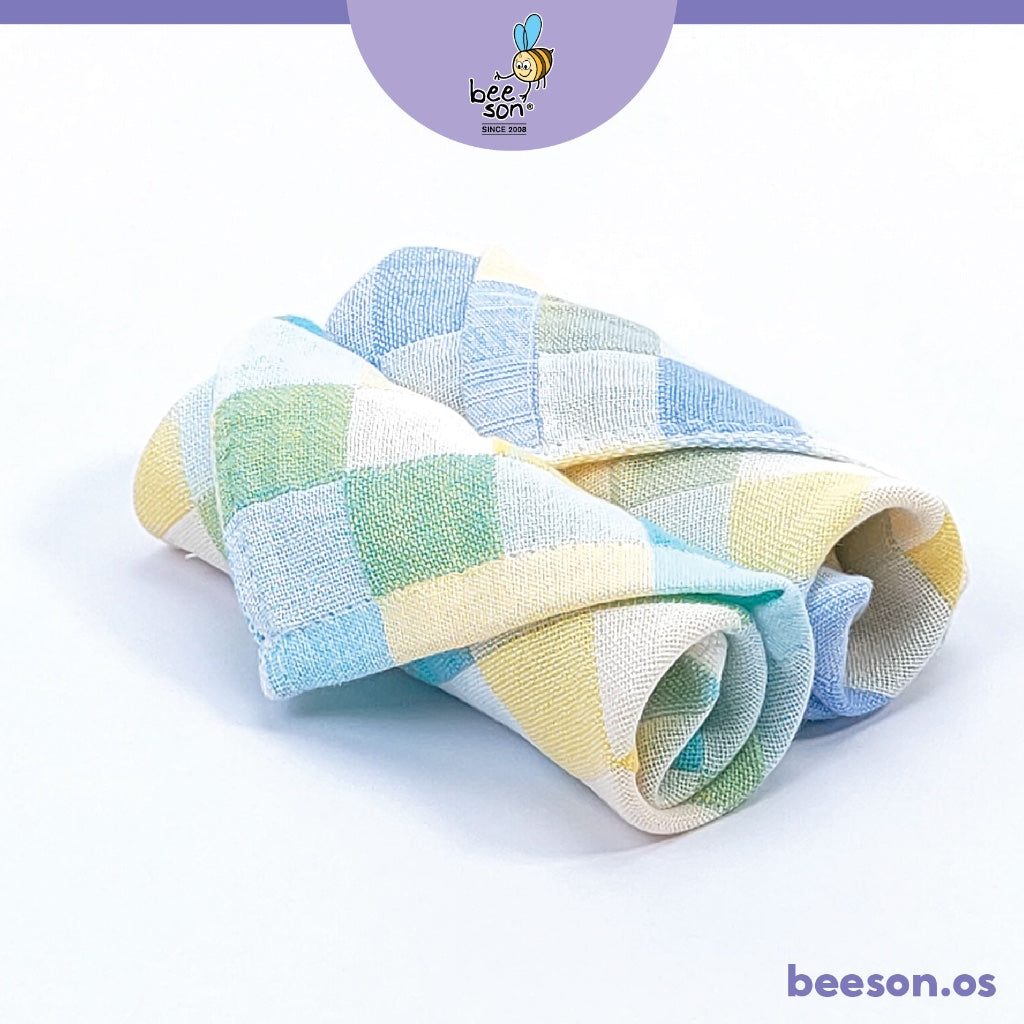 Beeson 2in1 Baby Handkerchief Face Towel (25*25cm) 10603