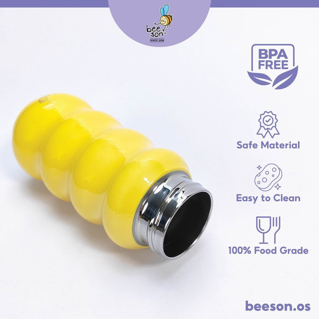 Beeson 300ml 3in1 Stainless Steel Thermal Baby Feeding Bottle 80593