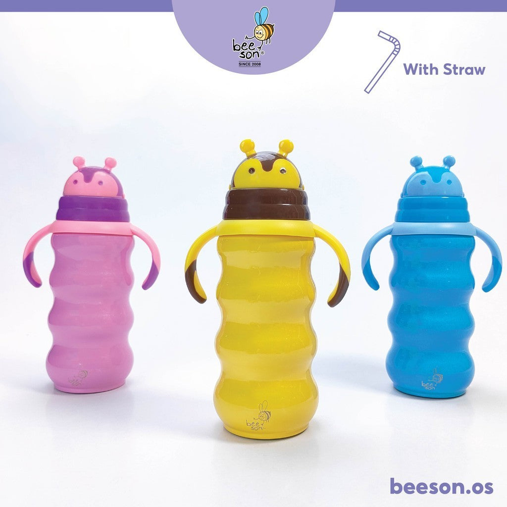 Beeson 300ml 3in1 Stainless Steel Thermal Baby Feeding Bottle 80593