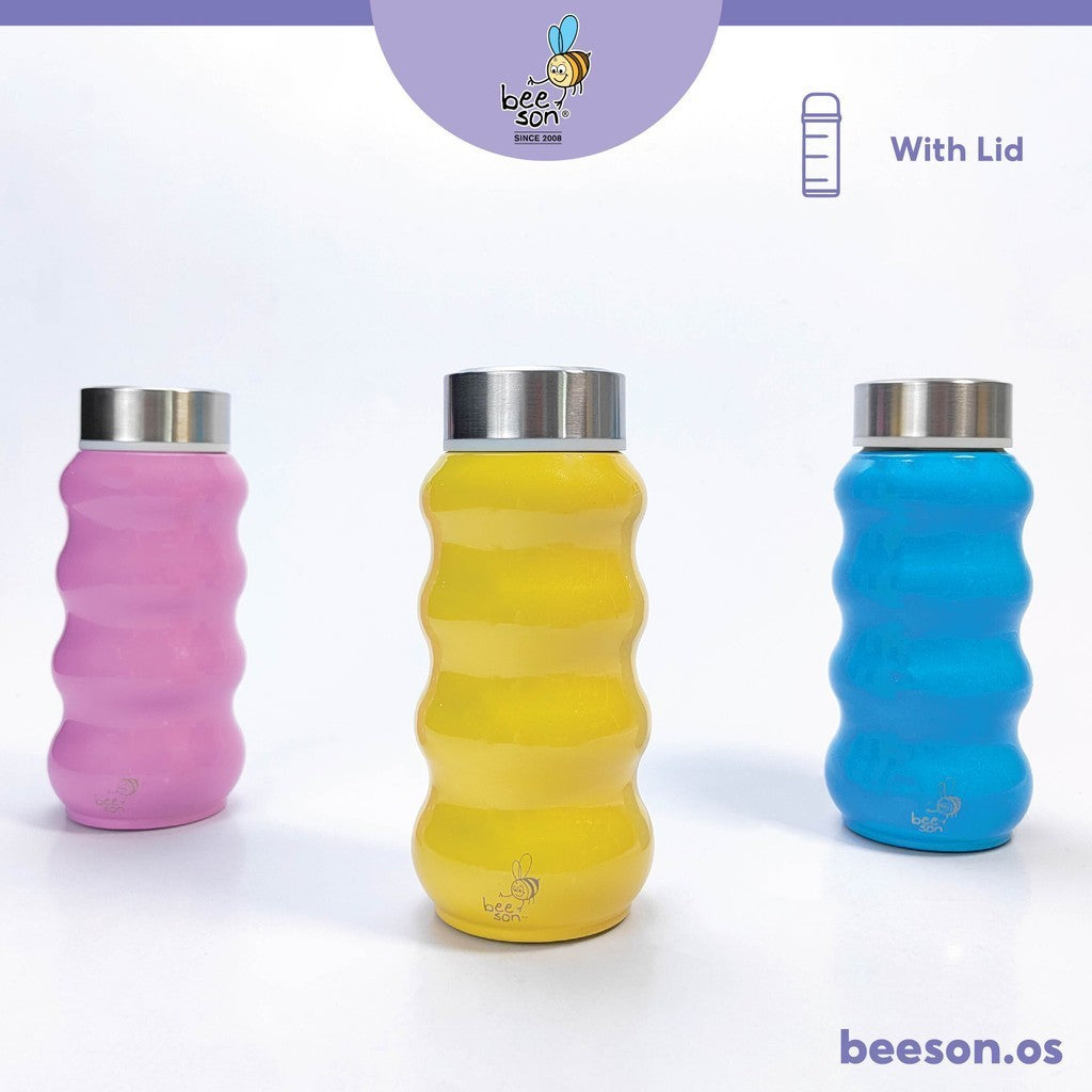 Beeson 300ml 3in1 Stainless Steel Thermal Baby Feeding Bottle 80593