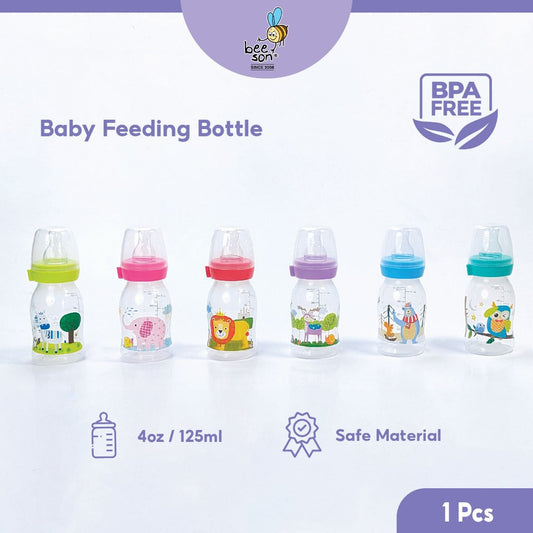 Beeson 4oz/125ml Standard Neck Feeding Bottle 80524