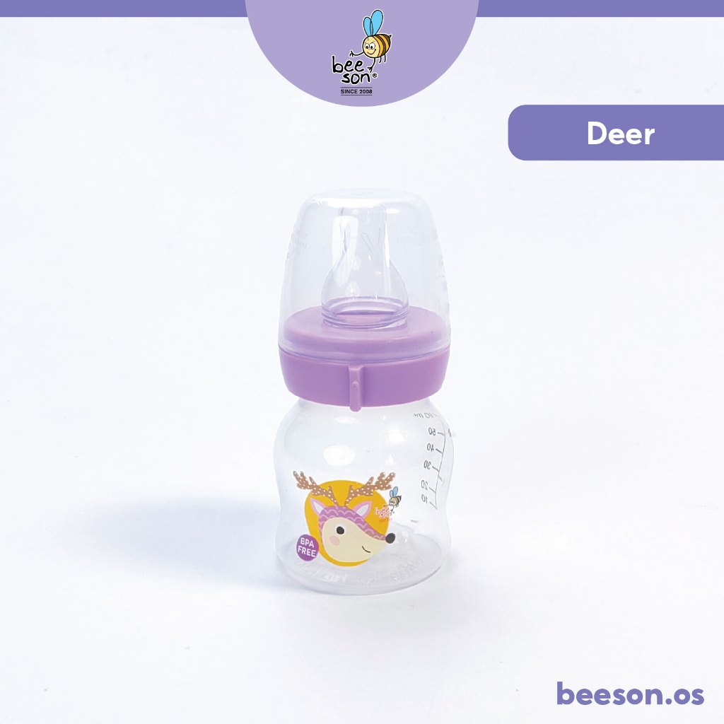 Beeson 2oz/60ml Standard Neck Feeding Bottle 80540