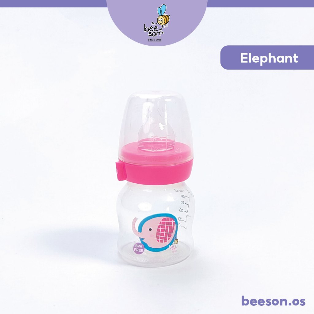 Beeson 2oz/60ml Standard Neck Feeding Bottle 80540