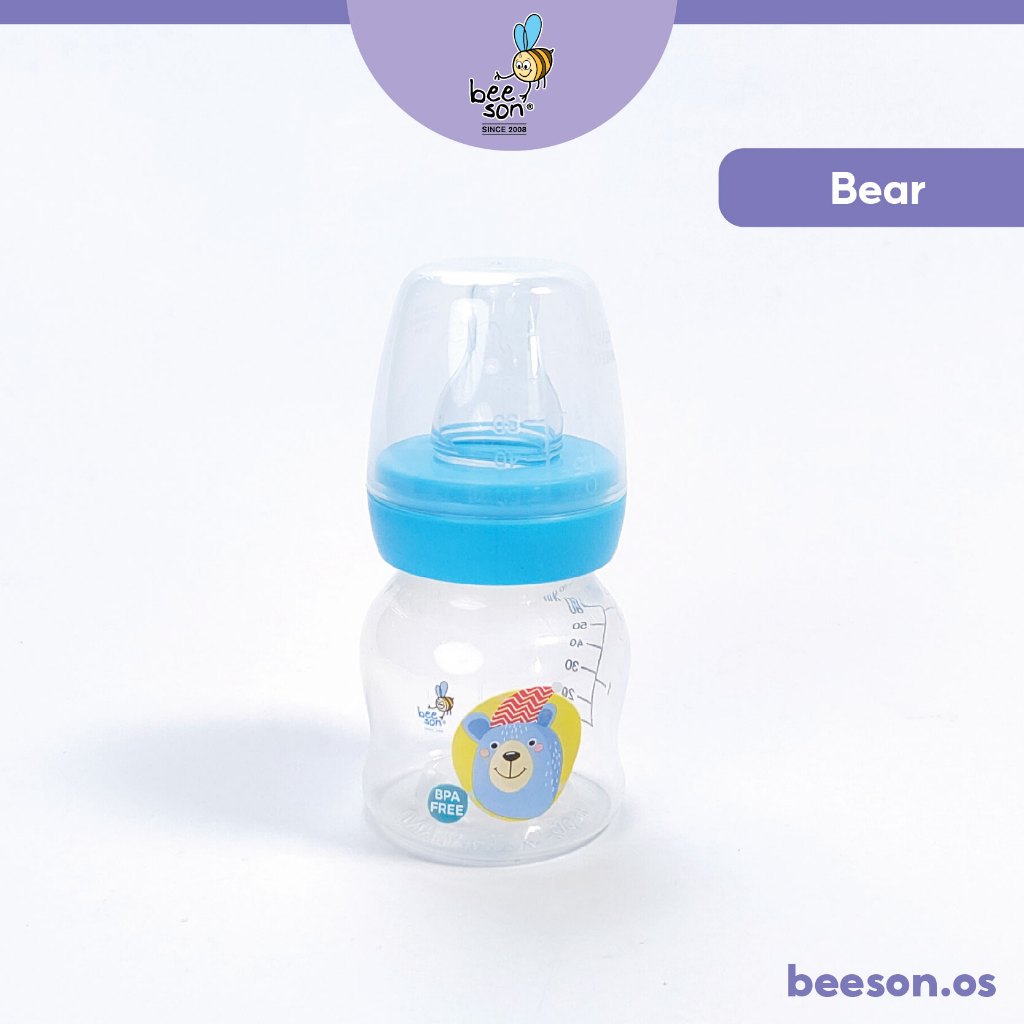 Beeson 2oz/60ml Standard Neck Feeding Bottle 80540