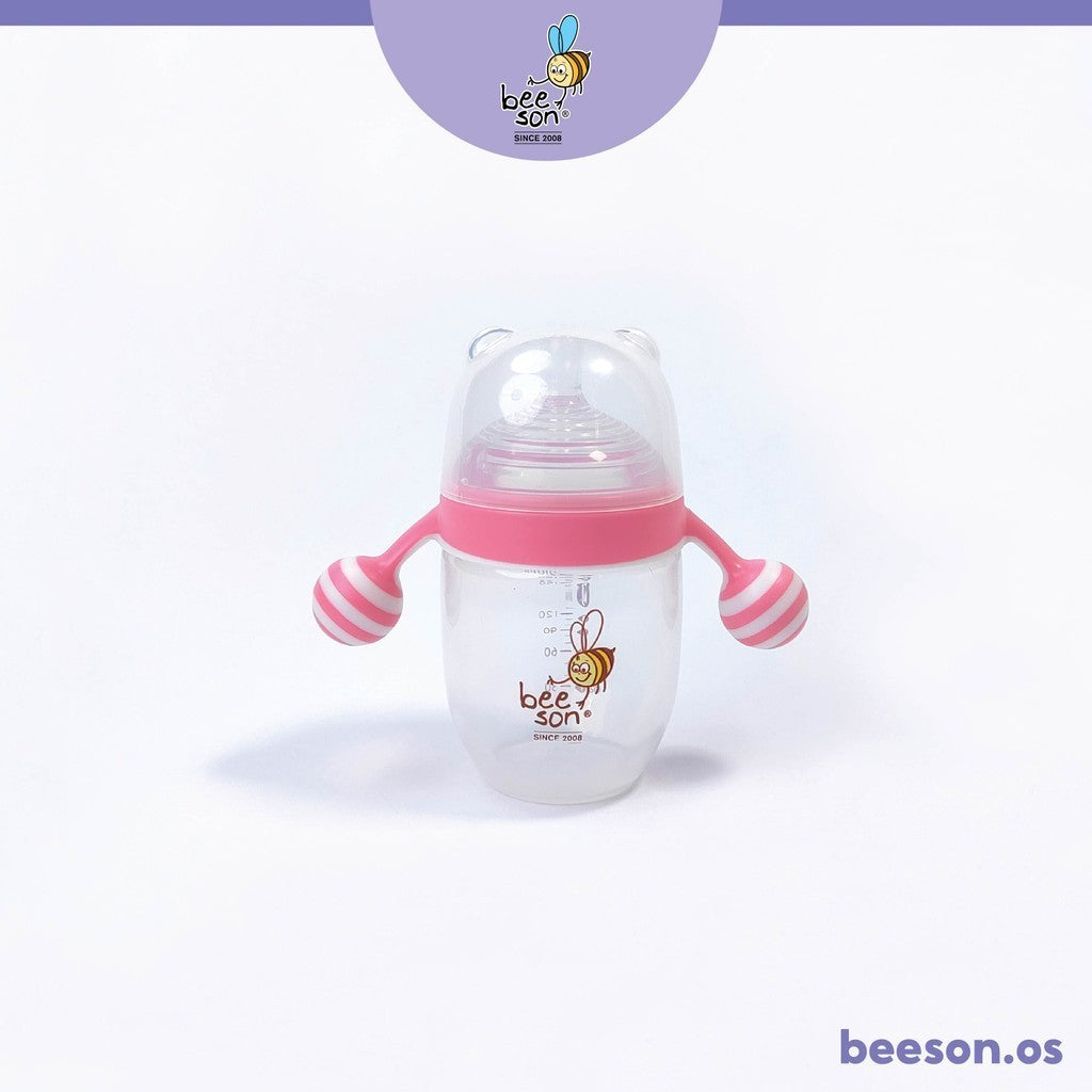 Beeson Super Wide Neck Feeding Bottle With Handle (7oz/210ml / 10oz/300ml) 80598 80599