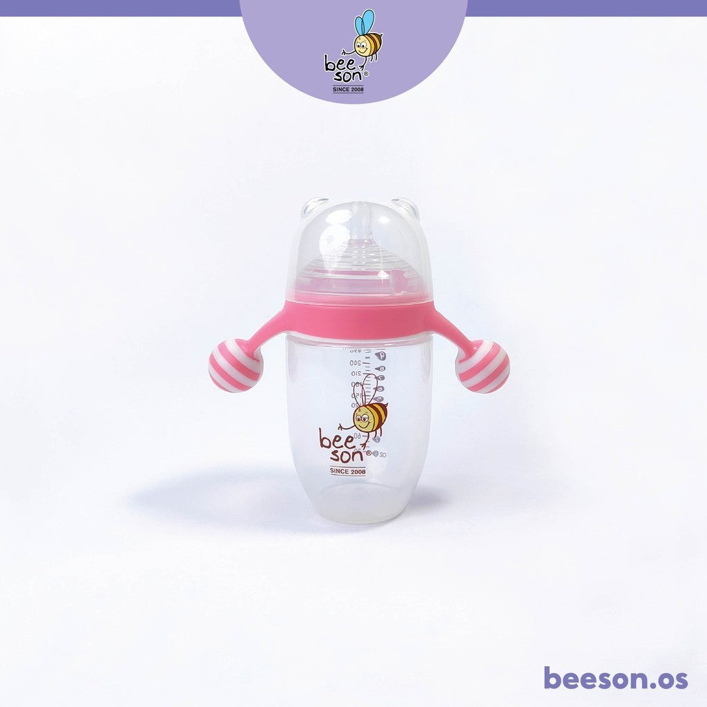 Beeson Super Wide Neck Feeding Bottle With Handle (7oz/210ml / 10oz/300ml) 80598 80599