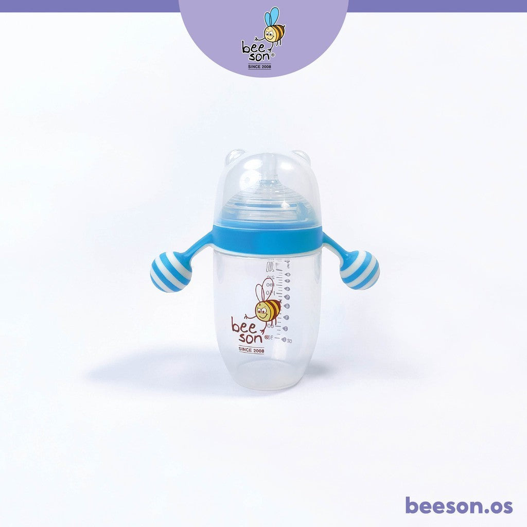 Beeson Super Wide Neck Feeding Bottle With Handle (7oz/210ml / 10oz/300ml) 80598 80599