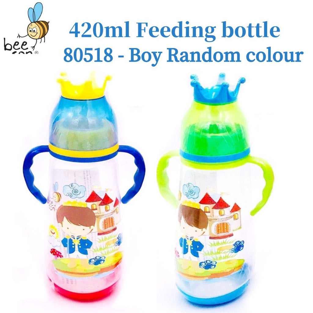 Beeson 15oz/420ml Wide Neck Feeding Bottle With Handle 80518