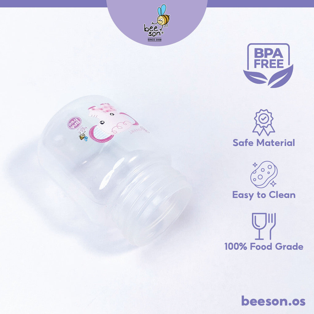 Beeson 2oz/60ml 2in1 Standard Neck Feeding Bottle 85876