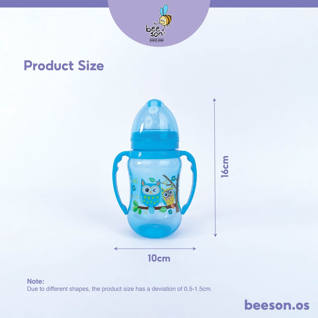 Beeson 8oz/250ml Wide Neck Feeding Bottle With Handle 80516