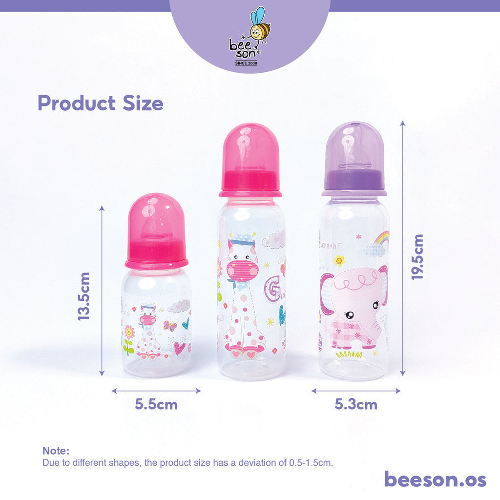 Beeson 3in1 Standard Neck Feeding Bottle (125ml+250ml+250ml) 85891