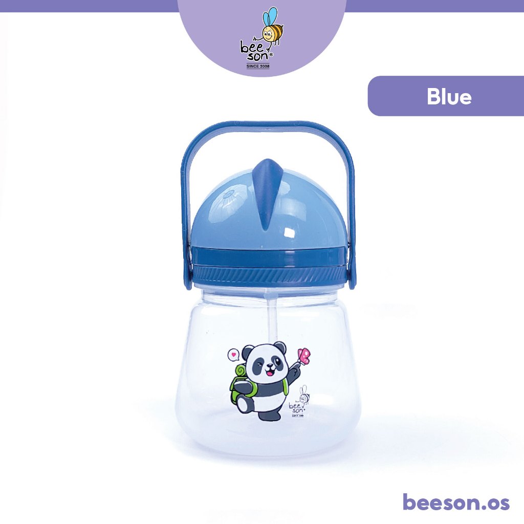 Beeson 350ml Kids Water Bottle With Handle & Straw 85839