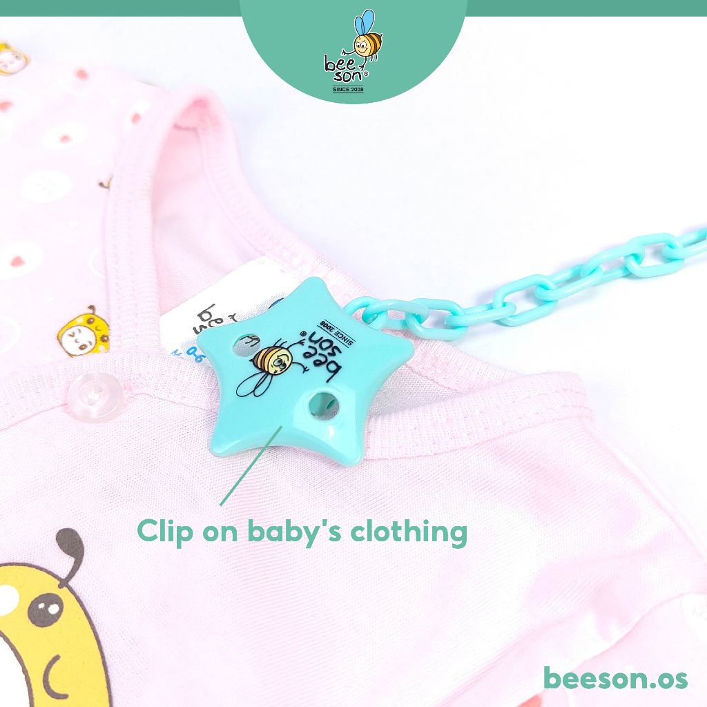 Beeson Baby Soother Safety Chain Clip 81111