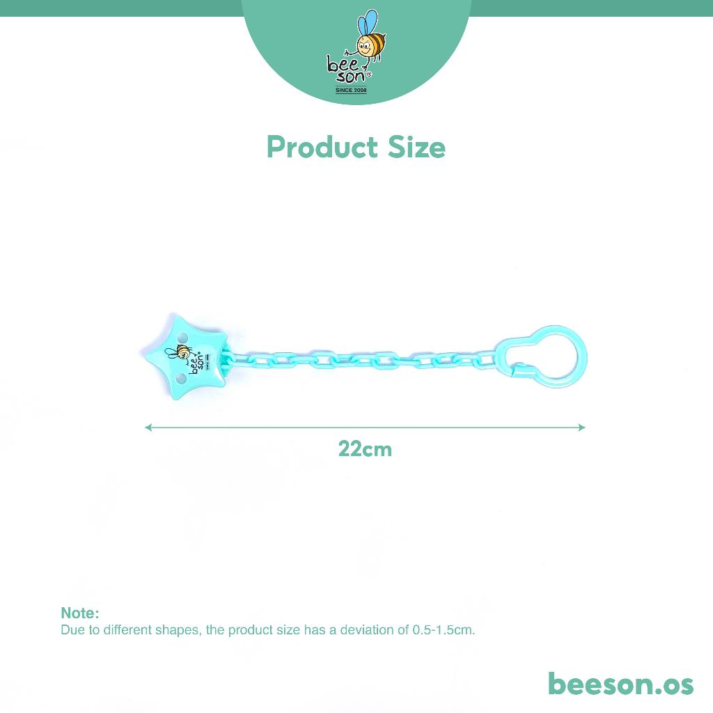 Beeson Baby Soother Safety Chain Clip 81111