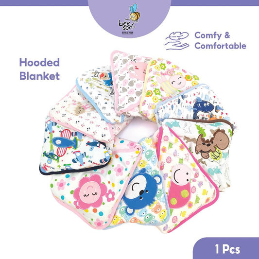 Beeson Baby Hooded Blanket (75*75cm) 10683