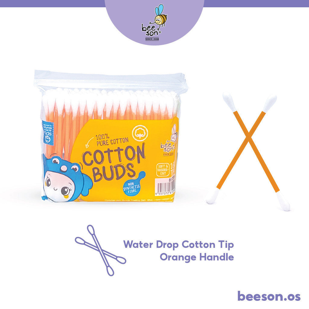 Beeson Baby Cotton Buds Dual Head 160 tips (80's) / 480 tips (240's) 81256-81259