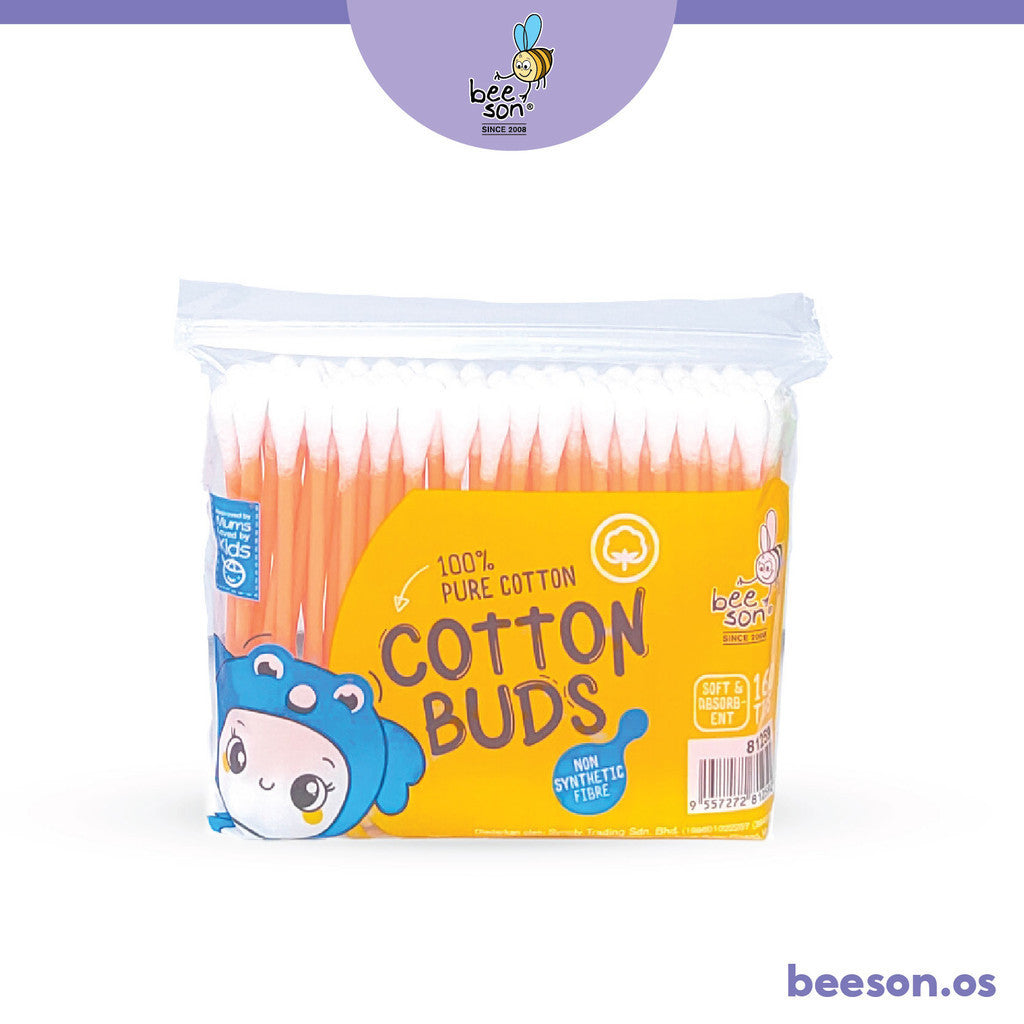 Beeson Baby Cotton Buds Dual Head 160 tips (80's) / 480 tips (240's) 81256-81259