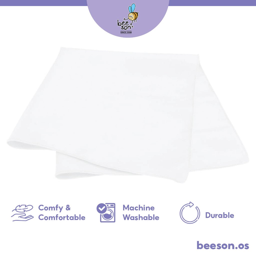 Beeson Washable Baby Plain Napkin 10's (76*76cm) 10911