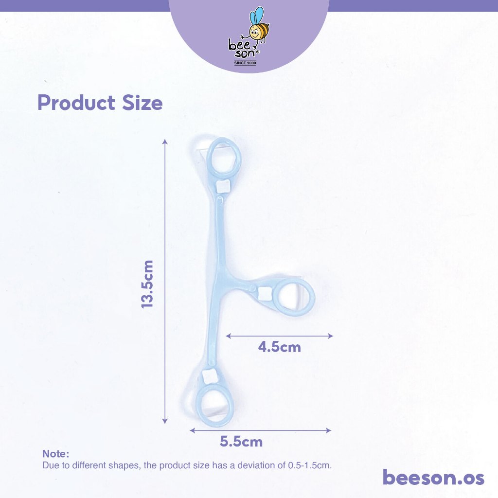 Beeson 3in1 Baby Safety Nappy Clip 81213