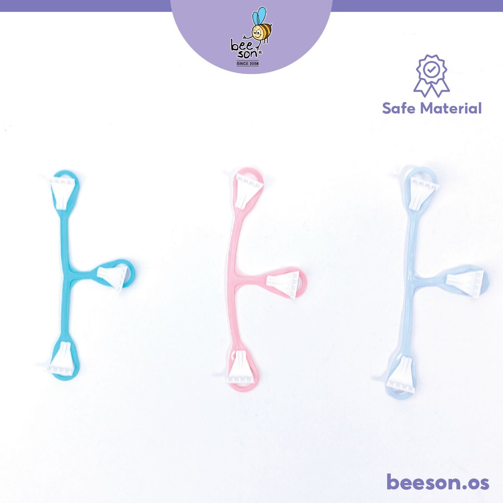 Beeson 3in1 Baby Safety Nappy Clip 81213