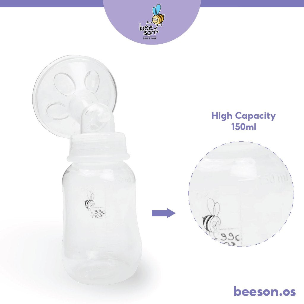 Beeson Manual Breast Pump With Silicone Bulb 81235