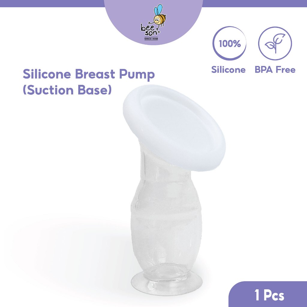 Beeson Silicone Manual Breast Pump With Suction Base 80782