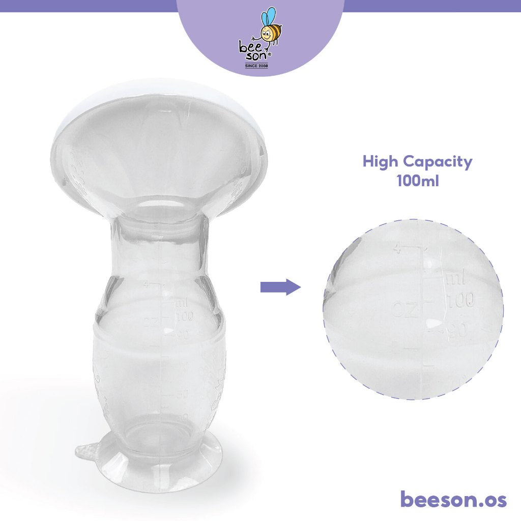 Beeson Silicone Manual Breast Pump With Suction Base 80782