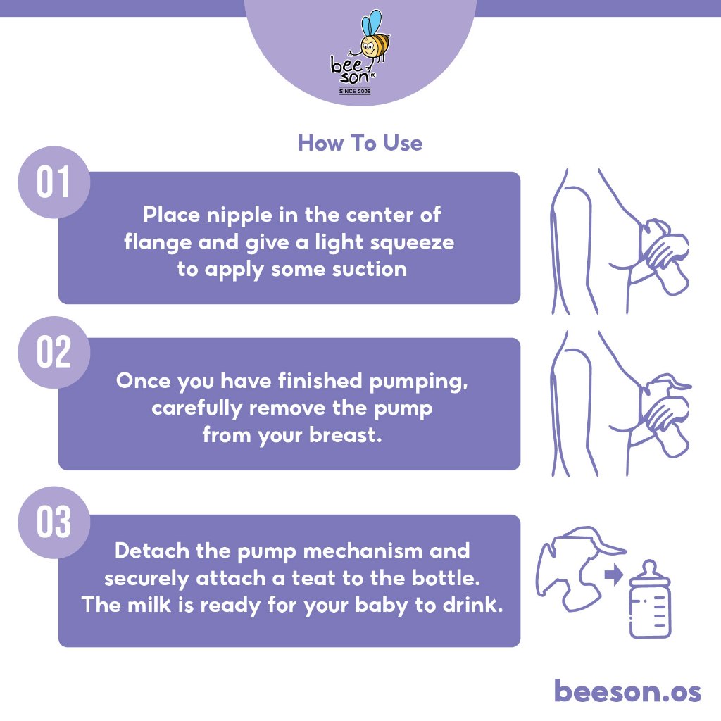 Beeson Manual Breast Pump 80780 - Main Image