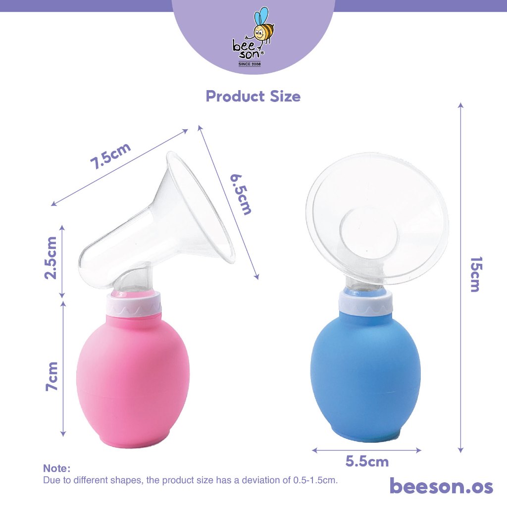 Beeson Manual Breast Pump With Silicone Suction Ball 81232