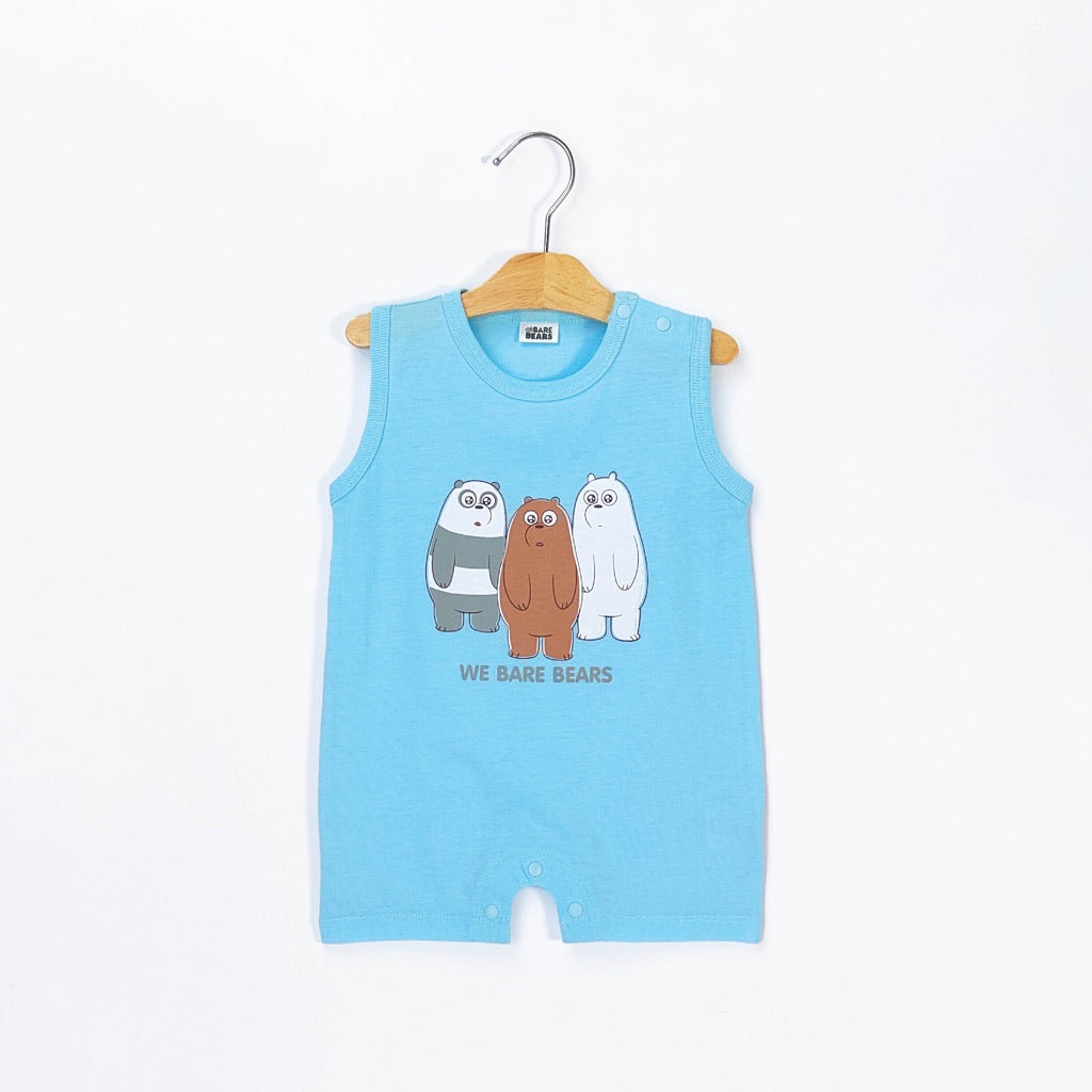 We Bare Bears Baby Boy / Girl Sleeveless Romper 30452