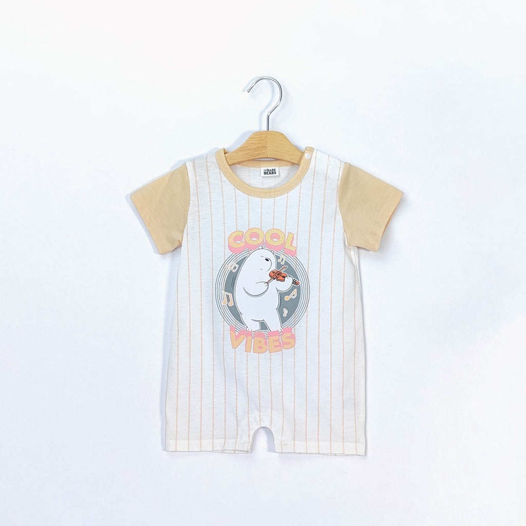 We Bare Bears Baby Boy / Girl Short Sleeve Romper 30454