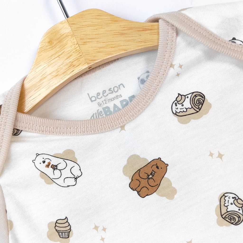 We Bare Bears Baby Boy / Girl Short Sleeve Romper 30032 30045