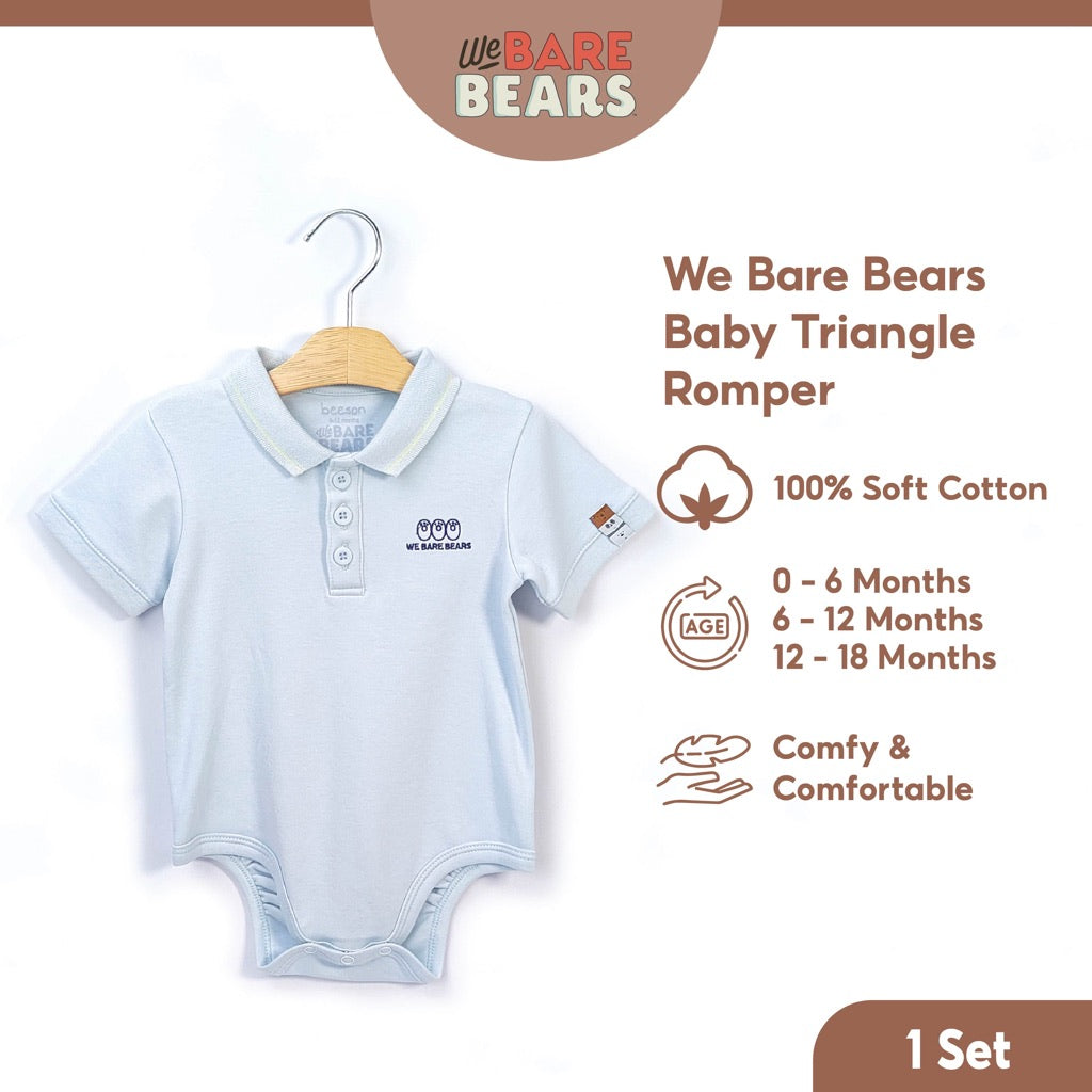 We Bare Bears Baby Boy Onesie Short Sleeve Bodysuit 30282