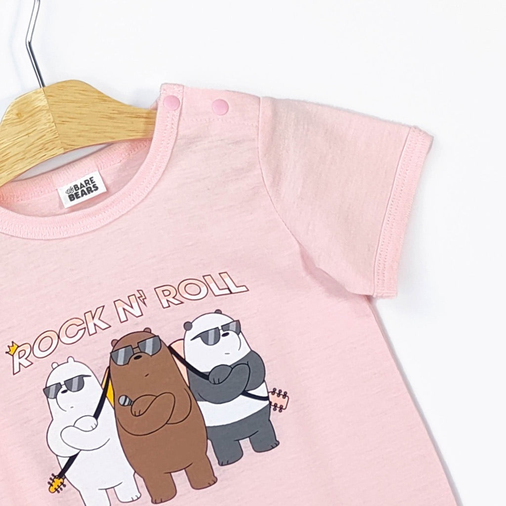 We Bare Bears Baby Boy / Girl Short Sleeve Romper 30457