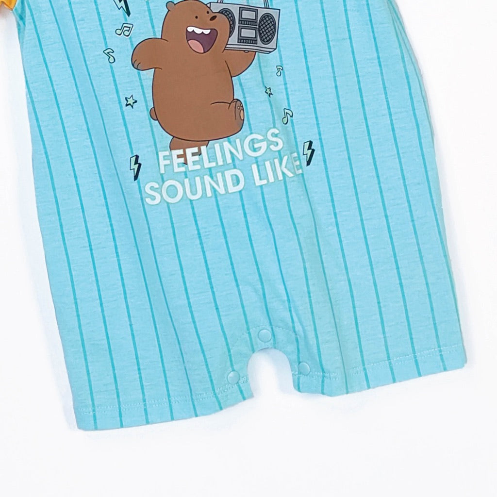 We Bare Bears Baby Boy / Girl Short Sleeve Romper 30453