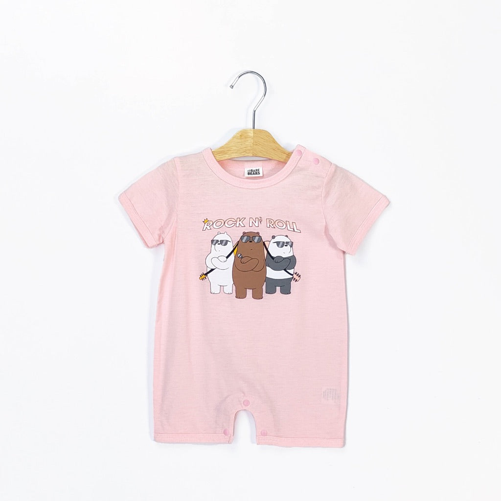 We Bare Bears Baby Boy / Girl Short Sleeve Romper 30457