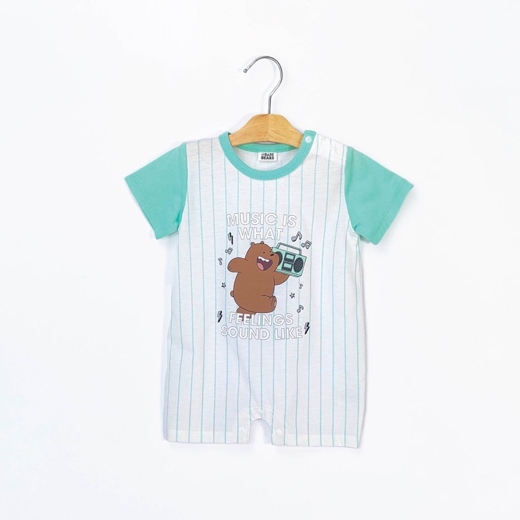 We Bare Bears Baby Boy / Girl Short Sleeve Romper 30453