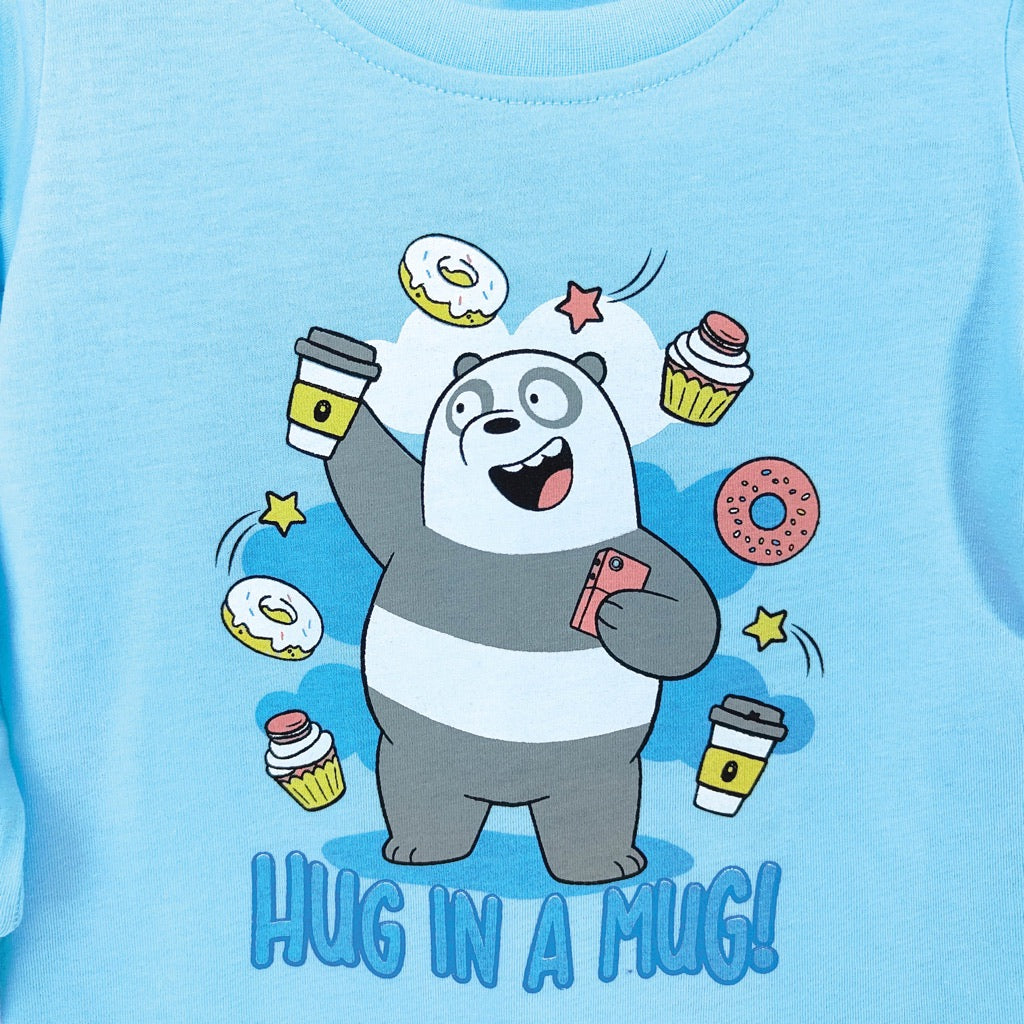 We Bare Bears Baby Boy Pyjamas Long Sleeve with Long Pants Suit Set 30095