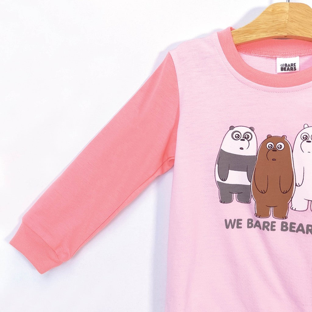 We Bare Bears Baby Boy / Girl Pyjamas Long Sleeve with Long Pants Suit Set 30471