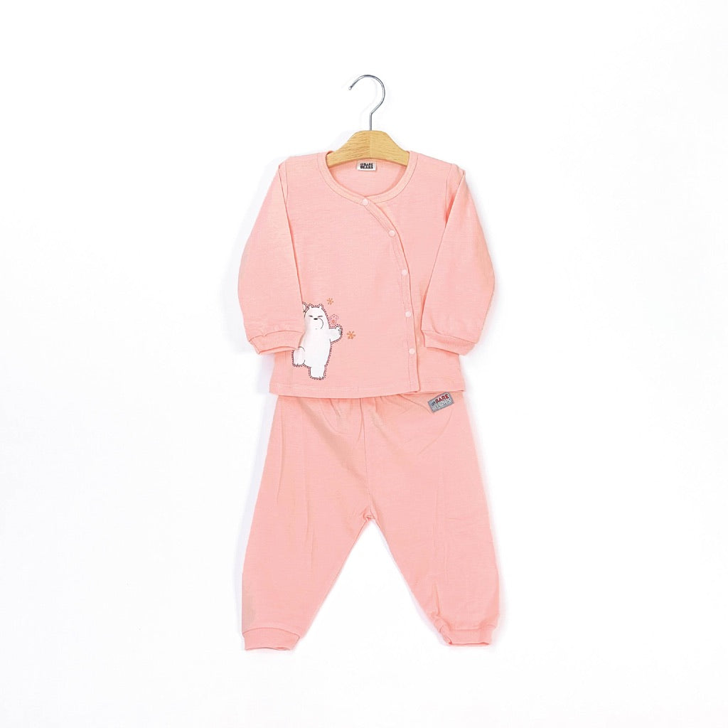 We Bare Bears Baby Boy / Girl Pyjamas Long Sleeve with Long Pants Suit Set 30103