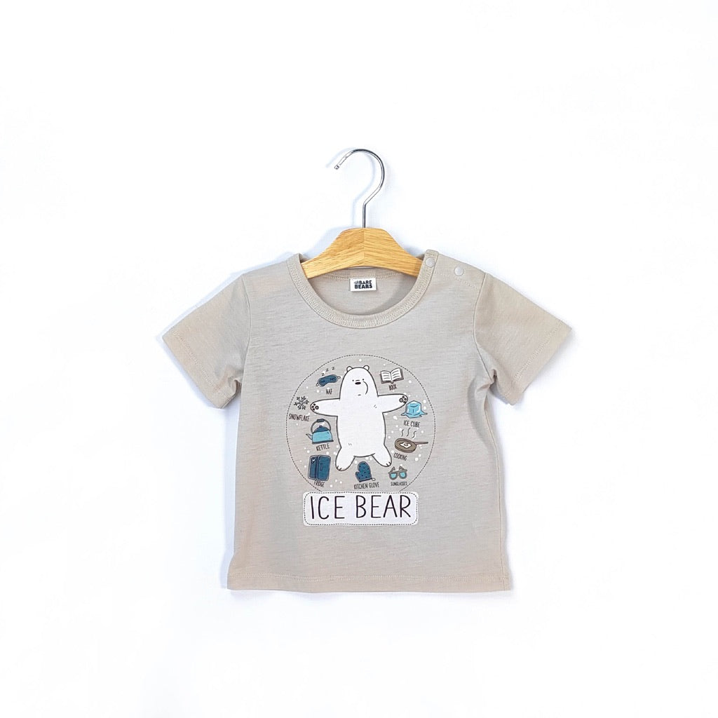 We Bare Bears Baby Boy Short Sleeve with Short Pants Suit Set 30101