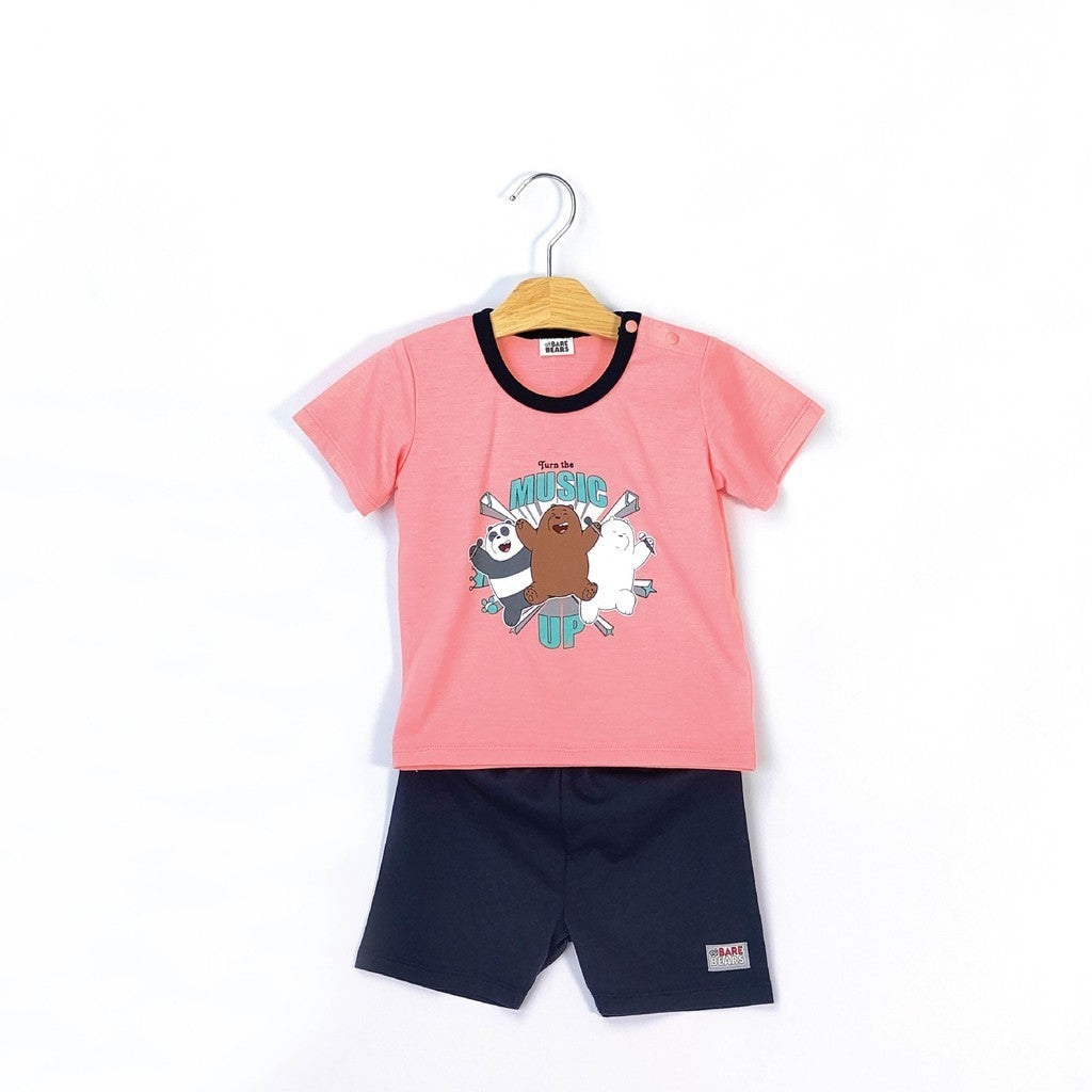 We Bare Bears Baby Boy / Girl Short Sleeve with Short Pants Suit Set 30461