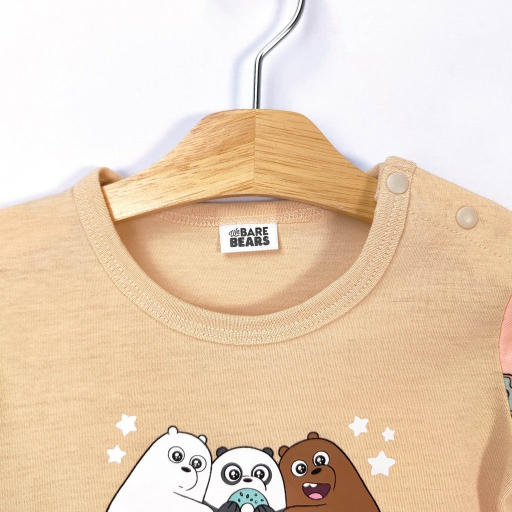 We Bare Bears Baby Boy Short Sleeve with Short Pants Suit Set 30016